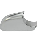 Hella Durable Right Side Mirror Lower Base Cover Cap With Clean Chrome Finish angled view showcasing sleek design for Tesla Model 3 2017-2022