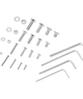 Stainless Steel Bolt Nut Washer Kit With Storage Box M2 M3 M4 M5 Assortment Set For DIY Projects Shockproof Durable Fasteners That Are Easy To Use And Keep Your Hardware Organized. stainless steel screws, nuts, washers, and hex keys