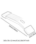 Diagram of T Slot Hold Down Clamp For Aluminum Workholding Deep Blue Anodized Aluminum Alloy Clamp, dimensions labeled 160x30x12mm