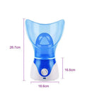 Facial Steamer For At Home Spa Day With Aromatherapy Diffuser Pro Grade Nano Oxygen Ion Spray Deep Pore Opening Steam Inhaler