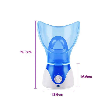 Facial Steamer For At Home Spa Day With Aromatherapy Diffuser Pro Grade Nano Oxygen Ion Spray Deep Pore Opening Steam Inhaler