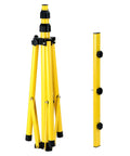 Adjustable Archery Target Stand Heavy Iron Tripod for Backyard Range and Club Practice with Rust Resistant Frame Height from 25 to 61 Inches