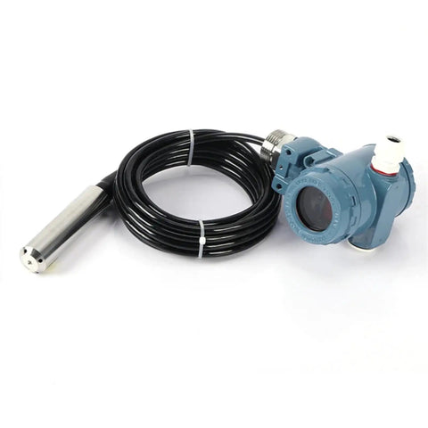 Pro Grade Submersible Level And Pressure Transmitter With LED Display And 0 To 5V Analog Output For Real Time Water Level Monitoring Industrial Pressure Sensor And Display Controller with cable.