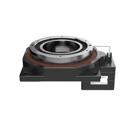 Heavy Duty DTN200 Hollow Rotary Servo Turntable And Multi Station CNC Welding Workbench Built Like A Tank, showing solid rotary platform.