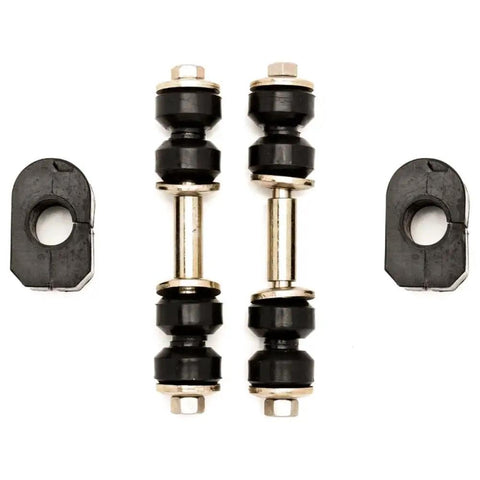 Street Ready Front Steering Tie Rod End Suspension Rebuild Kit For 1970 1971 1972 Dodge Charger And Coronet with black bushings and seals.