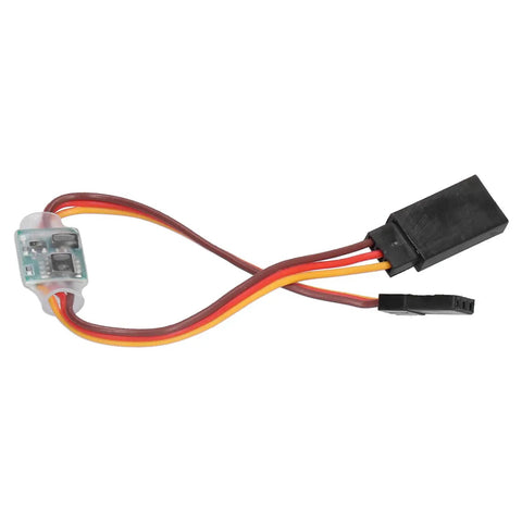 Five Pack RC Servo Reverser 3.6V To 24V 5A Universal RC Steering Servo Rotation Inverter, durable plastic construction with visible wiring.