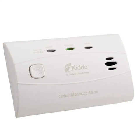 Worry Free Carbon Monoxide Detector Alarm With 10 Year Sealed Battery Never Change Battery Again Green Led Status Light Keeps You In The Know