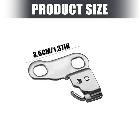 Two Pack 416143901 Shuttle Hook Plate Spare Part For Industrial Sewing Machines 65 80E 90E 18525 High Strength Metal Hook For Precise Stitching Durable Fix For DIY Sewing Projects, 3.5cm