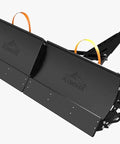 Snow Plow For Cars And ATVs Mounts By Hitch Fold Up Lightweight 78 Inch Curved Blade Clears 10 Inch Snow From Residential Driveways