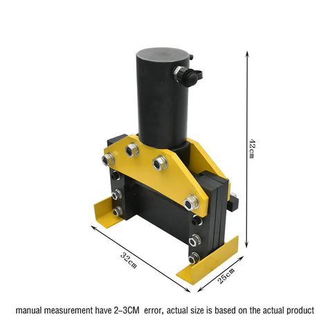Hydraulic Cutting Machine 30 Ton For Copper And Aluminum Bus Bar Processing With 200mm Cutting Width And 3 To 12mm Thickness Industrial Grade Heavy Duty Design For Precise Long Lasting Cuts Split Knife, 42cm tall