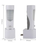 4 In 1 Motion Sensor Wall Night Light Two Pack Rechargeable Emergency Light And Power Outage Torch LED Portable Flashlight