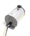 Dexter K71-651-00 electric/hydraulic brake actuator, aluminum body, 1600 PSI, wired (front view)