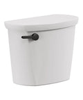 Front view of Cadet Pro Toilet Tank Only 1.28 GPF and 4.8 LPF, 12 Inch Rough-In with metal trip lever and shank fill valve