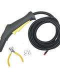 Replacement Steam Hose For Multi Model Steam Cleaners SC1 SC2 SC3 SC4 With Reinforced Flexible Design For Consistent Steam Flow And Easy Tool Free Installation Part 4.322-048.3, hose with pliers and washers