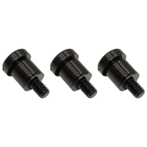 Top Shelf Aftermarket Shoulder Bolt Bushing And Washer Set Includes Three Heavy Duty Assemblies compatible with Stihl 10-3 and 20-3 tools, featuring durable black bushings.