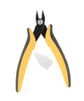 Get The Job Done Right With These Durable Spring Action Diagonal Cutting Pliers, 128mm sharp edge for precise wiring, ergonomic handle.