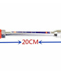 Hella Durable Aluminum Extension Pole For Airless Paint Sprayer Gun Attachments Rust Proof Oxide Coating Long Reach Tool Bar 20cm