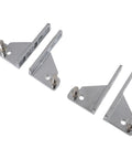 Commercial Refrigerator Hinges 4 Pack Zinc Alloy Wheelbase 35mm Door Replacement For USTAR And GRISTA Kitchen Fridges laid out
