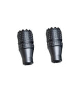 Two titanium anti-slip rocker grips for Matrice 4 RC Plus 2 Controller Joystick Stick Replacement, black, textured for grip.