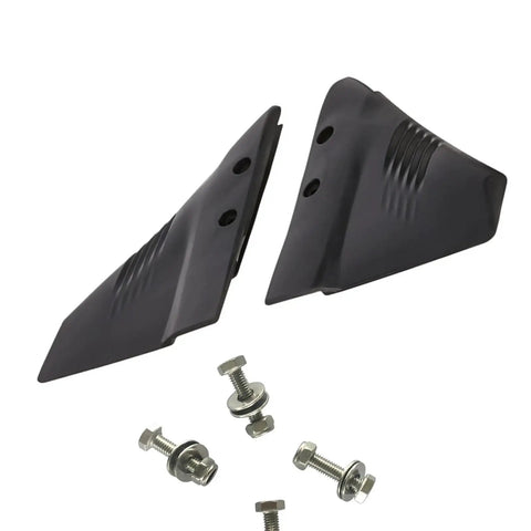 Two Pack Marine Grade Stabilizing Fins For Outboard Motors Up To 150HP Boost Speed Balance And Stability With External Hydrofoil