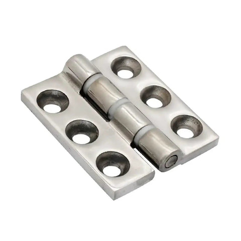 Stainless Steel Damping Silent Cabinet Hinge For Industrial Cabinets Thickened Load Bearing Heavy Duty Door Hardware with Quiet Close Action