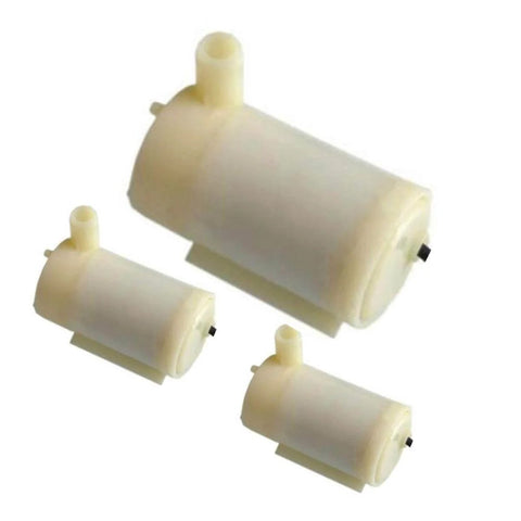 5 Piece Ultra Quiet Mini DC Submersible Water Pumps With Brushless Motor, 3 To 6 Volts, 120 Liters Per Hour, Low Noise Mini Pumps