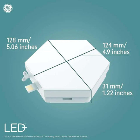 Color Changing LED Hexagon Tile Panels With Remote No App Or WiFi Needed Dorm Room Decor 6 Pack Dope Dorm Vibe Lights