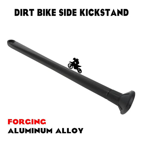 Forged Aluminum Dirt Bike Kickstand Side Stand With Rugged Springs For XC XCW XCF EXC EXCF 150 200 250 300 350 400 450 500 505 530 2008-2015 Black Finish