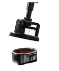 Automatic Rotating Wdt Tool Espresso Needle Distributor Anti Clumping Coffee Grinder Accessory 53 Mm above coffee grounds.