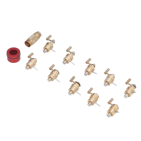 Mainspring Winder For Watches, Pro Grade Brass Watch Winding Tool With Ergonomic Non Slip Handle, precise DIY repair kit parts