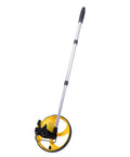 Marhynchus Telescopic Measuring Wheel, 8 Inch Measurement Tool, featuring adjustable aluminum pole and yellow measuring wheel.