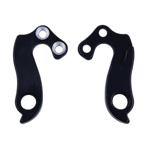 Derailleur Hanger 61 Replacement For Mountain Bikes, CNC Aluminum Alloy Rear Mech Dropout Upgrade, Bolt On Fit, Black pair