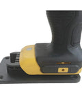 Side view of 5 Pack Tool Holder Dock Mount For Dewalt 20V Drills And Milwaukee M18 Tools, durable ABS plastic wall mount.
