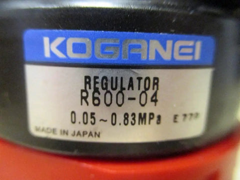 Knockout Quality R600-04 Heavy Duty Pneumatic Air Regulator Featuring Fast Push Lock Rotary Knobs And Badass Reliability For Tight Workshop Setups Operating At 0.05 To 0.83 Mpa Rated With 1/2 To 1/4 Inch Npt Fittings