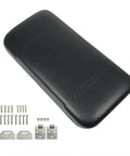 Black Front Seat Bottom Assembly For EZGO Medalist And TXT Golf Carts From 1994 To 2013 Replacement with installation hardware