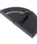Protractor 180 Degrees Variable Angle Clamp For Woodworking Adjustable Corner Fixture With Black Finish High Hardness Durable Reading