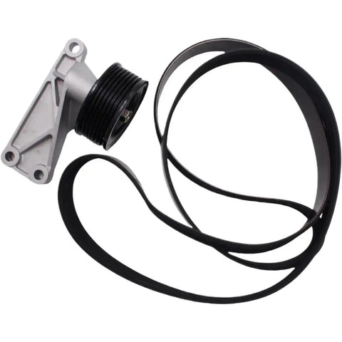 Kick Your Land Rover Discovery 2TD5 A/C Up A Notch With This Sick ACE Bypass Kit Featuring A Solid Tensioner Auxiliary Drive Pulley Plus Heavy Duty Drive Belt Perfect For 1998 Through 2004 Models Without AC Delays. ACE bypass kit pulley and heavy duty belt for Land Rover Discovery 2 TD5.