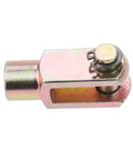 Beefy Clevis Y Joint Link For Pneumatic Cylinder M8x1.25 Thread Fits 20mm Bore Air Cylinders Rod Piston Connector Durable Metal Hardware For Industrial Pneumatics, metal clevis joint