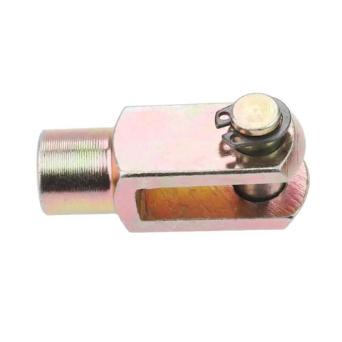 Beefy Clevis Y Joint Link For Pneumatic Cylinder M8x1.25 Thread Fits 20mm Bore Air Cylinders Rod Piston Connector Durable Metal Hardware For Industrial Pneumatics, metal clevis joint
