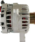 Beefed Up Alternator for Ford Expedition 2003 2004 Lincoln Navigator 5.4L 4.6L showing silver body and internal components, 12V 110 Amp.