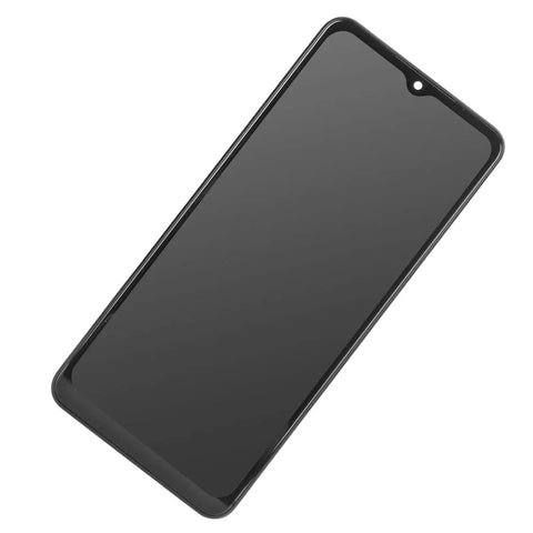 LCD Display Touch Screen Replacement For A04s SMA047F With Easy Installation shown at an angle