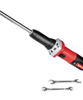 Six Inch Extra Long Extension Electric Die Grinder with Quarter Inch Collet Variable Speed Corded Power Tool for Metal