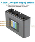 Two Way Battery Charging Hub For Mini 4K Mini SE And Mini 2 Drones Charge Up To Three Batteries In Sequence With Color LCD Display