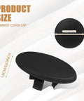 Product size display of Arm Rest Cover Cap Replacement For 2007 To 2019 Chevy Tahoe Cadillac Escalade Suburban Yukon