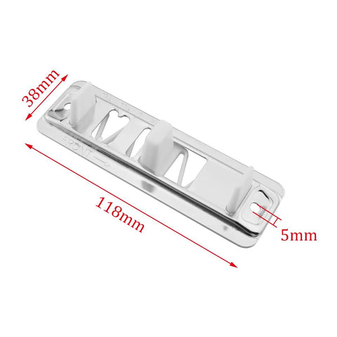Set di guide inferiori per ante scorrevoli con kit di bypass per ante Inch 19 Inch 34 Inch , come illustrato nelle misure