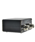 Compact RF VSWR And Power Meter 1.5 MHz To 60 MHz, 120W Mini Tester with connectors, side view