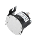 Pro Grade 12V 24V 48V 200A DC Contactor Relay For Electric Stacker Forklift Tail Plate And Oil Pump Start Switch, side view showing metal housing.