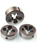 Left Hand 5/8 Inch 8 Pitch Trapezoidal Thread Tap, Hand Threading Tool in metal, showing durable ACME style design for accurate LH threads