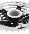 XT 9 Speed Bicycle Cassette 11 To 34T Silver With Lightweight Aluminum Carrier For Mountain Bikes Smooth Shifting Durable Gear Set