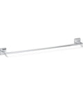 Square 24 Inch Towel Bar In Polished Chrome Dope Modern Bathroom Accessory With Clean Lines Easy Mount Durable Steel Complements Other Square Fixtures For A Cohesive Look And Feel
